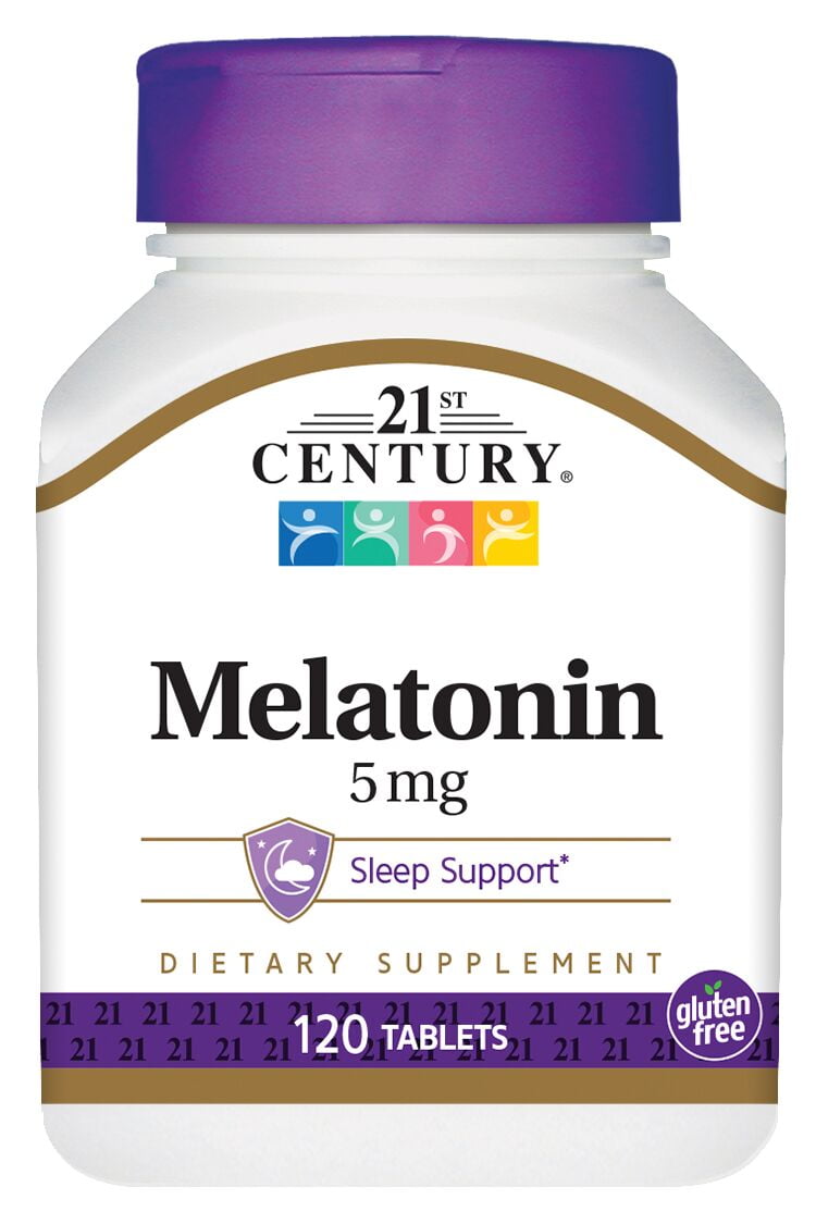 21st Century HealthCare Melatonin Tablets, 120 Count