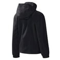 thumbnail image 3 of Women's G-III 4Her by Carl Banks Black Brooklyn Nets Last Shot Full-Zip Hoodie, 3 of 3
