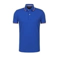 thumbnail image 2 of Polo Tommy Hilfiger con cuello a rayas para hombre, azul - S, 2 of 2