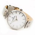 thumbnail image 4 of Mockberg MO1005 Montre Femme Elsa Bracelet en Cuir Gris Cadran Blanc, 4 of 5