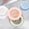 thumbnail image 3 of ROMANSENTIAL 1Pack Flower Shaped Universal Design PP Plastic Sink Strainer For Kitchen And Bathroom Use, 3 of 8