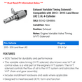thumbnail image 2 of Exhaust Variable Timing Solenoid - Compatible with 2013 - 2015 Land Rover LR2 2.0L 4-Cylinder 2014, 2 of 2