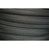 #5 Black Heavy Duty Nylon Apparel Zipper Chain Cloth Length 15 feet
