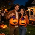 thumbnail image 6 of Tuvgenk Night Lights LED Lamp Pumpkin Plastic Halloween Decor Gifts Yellow Fall Bedside Touch Lamp for Porches Yards Gardens Lawn, 6 of 8