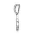 thumbnail image 2 of Real 14kt White Gold Diamond Capricorn Pendant; for Adults and Teens; for Women and Men, 2 of 4