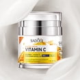 thumbnail image 3 of Crema facial iluminadora vitamínica con complejo antioxidante - Humectante hidratante para piel seca - Fórmula nutritiva y revitalizante profunda - Mejora la luminosidad natural - Combate la, 3 of 7