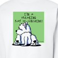 thumbnail image 3 of Inktastic Cool Belly Westie Adult Sweatshirt, 3 of 4