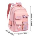 thumbnail image 3 of Plaid Bow Decor Backpack, Cute Casual Travel Daypack with Multi Pockets, Fashion Rucksack, Shoulder Bag for Daily, Weekend Outing, Shopping and Outdoor Leisure Activities, 3 of 4