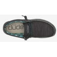 thumbnail image 2 of Hey Dude Mens Charcoal Wally Sox Casual Shoe, 2 of 7