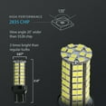 thumbnail image 3 of 2X 40W 7443/7440 LED 6000K White Reverse Brake Tail Stop High Power Light Bulbs, 3 of 8