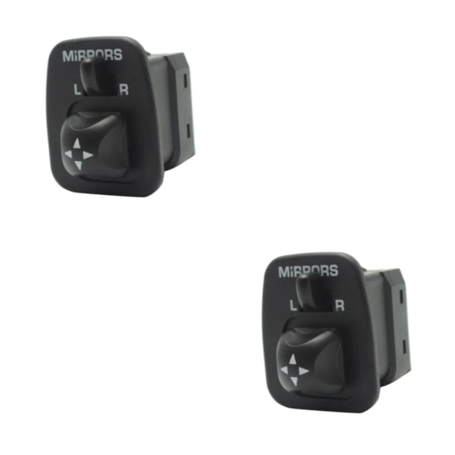relayinert Direct Fit 901-319 Automobile Rearview Mirror Switch for Ford F150 F250 F350 Style A 2Set