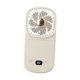 thumbnail image 2 of Mini ventilador portátil para colgar, pequeño ventilador personal de escritorio para mochileros, camping, soporte para teléfono Blanco, 2 of 9
