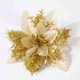 thumbnail image 5 of Polvo de oro de Navidad Flor de Navidad Imitación Decoración de árbol de Navidad Polvo de oro Flor de Navidad Decoración de corona de Navidad, 5 of 6