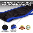 thumbnail image 5 of CozyPhones Auriculares para dormir - Auriculares supraaurales de malla ultrafina y fresca con cable para personas que duermen de lado, meditación, correr, computadora portátil y teléfono - Azul, 5 of 5