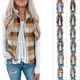 thumbnail image 3 of Tie Dye Sleeveless Fleece Vest, Comfortable Sleeveless Fleece Fluffy Vest Lightweight For Girls For Winter ANGGREK Otros, 3 of 6