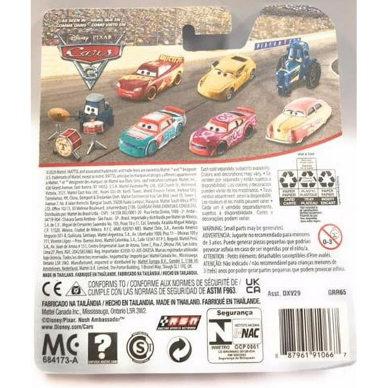 Disney Pixar Cars Nick Shift's #93 Sparemint Race Car 2021 Metal