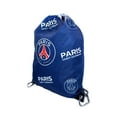 thumbnail image 2 of Icon Sports Paris Saint-Germain Official Soccer Drawstring Cinch Bag- Blue Wordmark, 2 of 3