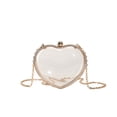 thumbnail image 1 of Bolso de Mujer Likrtyny Acrílico Transparente Correa de Cadena de Noche, 1 of 9