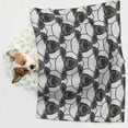thumbnail image 5 of XMXY Dog Throw Blankets, Soft Cozy Cute Black Nature Sheep Face Pet Blankets for Couches Machine Washable for Indoor Cats Dogs, Small Size, 5 of 8