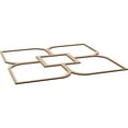 thumbnail image 6 of 39"W x 39"H x 3/8"T Extra Large Olivia Decorative Fretwork Wood Ceiling Panels, Red Oak, 6 of 10