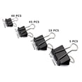 thumbnail image 2 of Paper Clamps, Assorted Sizes (Mini, Small, Medium, Large), 60 Pcs Clips for Office School Supplies, 2 of 7