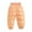 Z-02Orange, variant on Ruyang Baby Metallic Snow Pants Winter Warm Puffer Down Thick Trousers Toddler Boys Girls Colorful Elastic Waist Ski Bib Pants