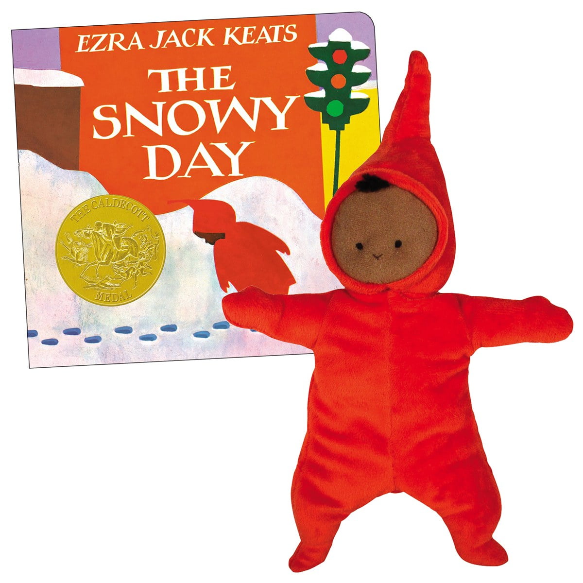 Kaplan Early Learning Company The Snowy Day Plush Doll and Book Set ...