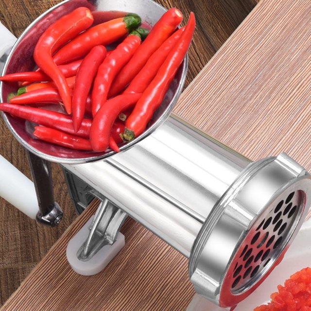 Procesador de alimentos Picadora de carne manual Relleno de relleno de salchichas (Molinillo de carne Enema S) Hugtrwg Libre de BPA