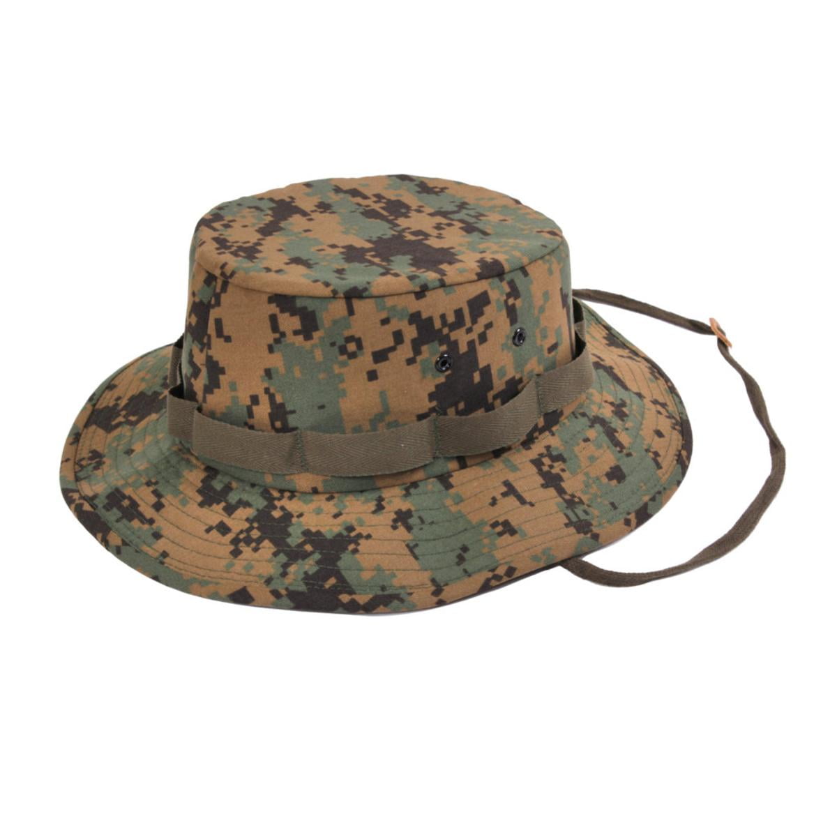 rothco boonie woodland camo bucket hat