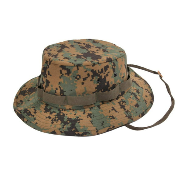 Rothco Military Style Boonie Hat, Jungle/Bucket Hat, Woodland Digital ...