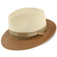 thumbnail image 4 of Andover - Stetson Milan Straw Fedora Hat - TSANDV, 4 of 24