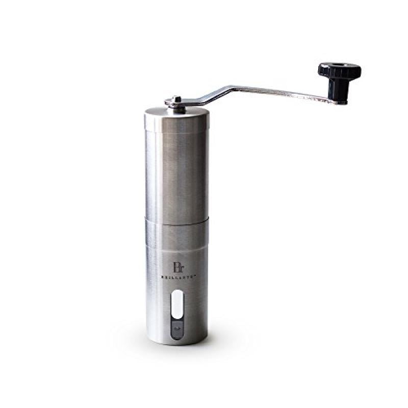 Adjustable White Household Office Manual Coffee Grinder Ceramic Movement Part UK