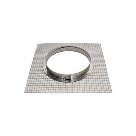 18 x 18 - 11 in. dia. Mesh Bottom Plate