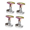 thumbnail image 1 of Juego de 4 topes roscados para cabecero de cama con sistema antivibración Ajuste de 46 mm a 56 mm, 1 of 9