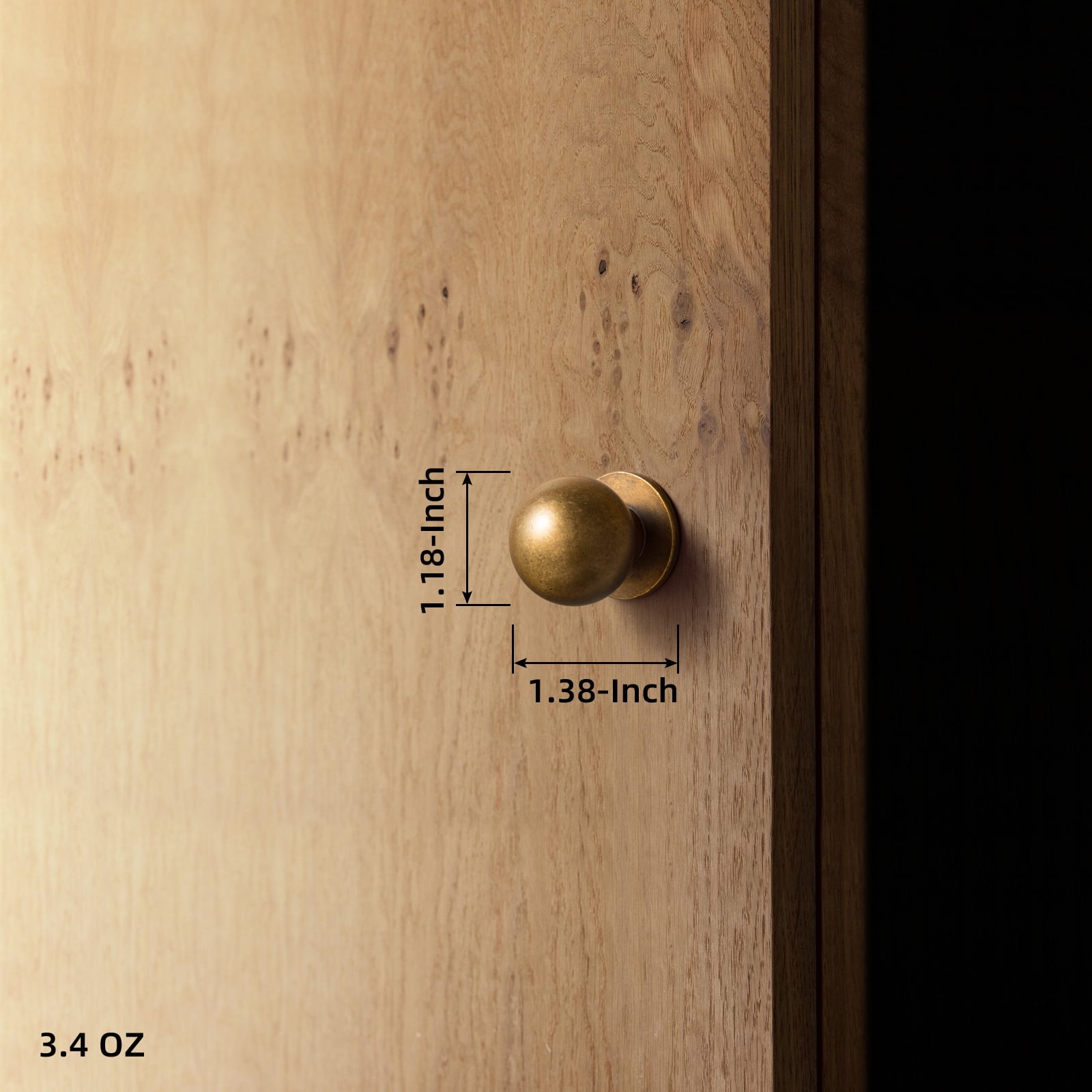 Goo-Ki 12 Pack 1.18" Hole Center Antique Brass Cabinet Drawer Knobs, Zinc Alloy Cabinet Handles with Flower Design for Bar Cupboard Closet Wardrobe