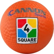 Cannon Sports 4 Square Playground Balls - 8 5 Inch - for Kickball Handball Dodgeball (Yellow)