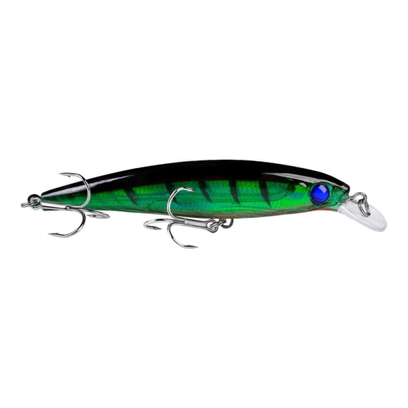 Leurre Bionique 11cm 13.4G avec Hameçons Leurre Dur Réaliste Yeux 3D