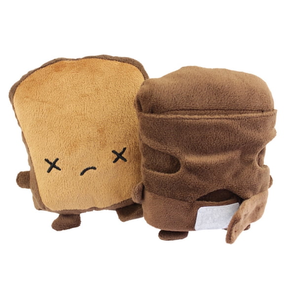 Toyandona USB Hand Warmer Toast Cloth Light Brown 1 Pair
