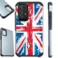 thumbnail image 1 of Compatible with Samsung Galaxy A72 5G Hybrid Fusion Guard Phone Case Cover (UK Flag Faded), 1 of 1