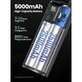thumbnail image 5 of FABLE- 3 In 1 Portable Handheld Fan 5000Mah Rechargeable Foldable Personal Cooling Fan, 5 of 6