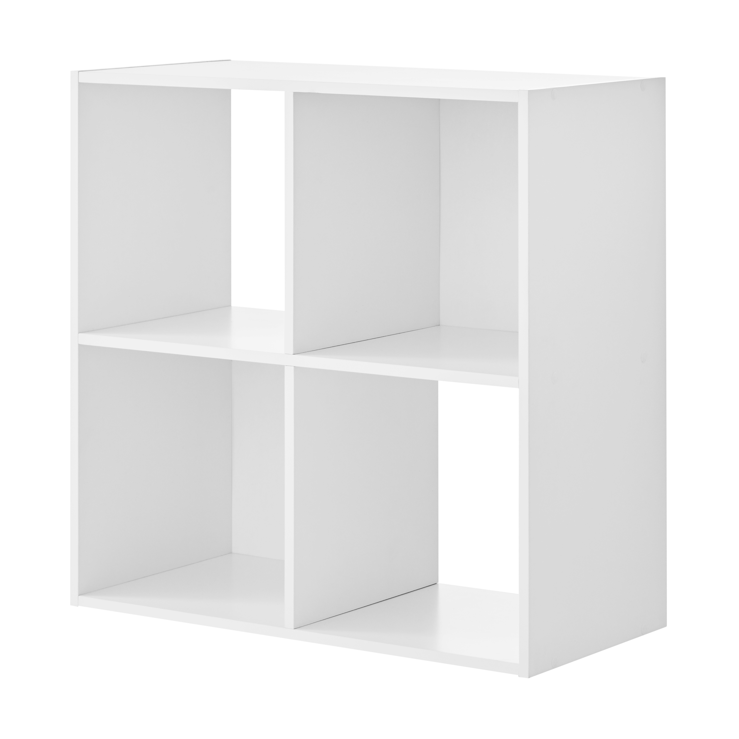 Your Zone 4-Cube Storage Organizer, White - image 3 of 7