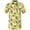 Yellow(271), variant on Mens Casual Button Down Shirts Short Sleeve Aloha Hawaiian Shirts