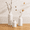 White, variant on LE TAUCI Set of 3 Ceramic Vase , Black Decorative Vases for Home Decor, Rustic Modern Bottle Vase Set for Living Room, Bedroom, Dining Table, Shelf, Mantel & Entryway