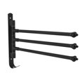 thumbnail image 4 of Swivel Towel Bar, Easy Installation Swing Out Towel Bar  For Kitchen For Bathroom Wardrobe 3 Arms, 4 of 8
