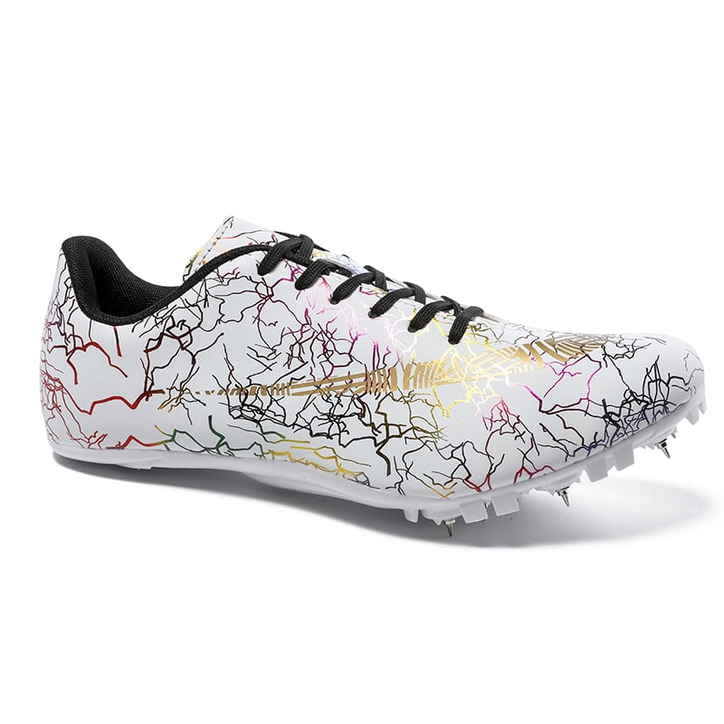 Mens Track and Field Shoes Teenagers Spikes Sneakers Boys Track Race Jumping Professional Running Nail Spikes Shoes
