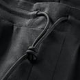 thumbnail image 6 of Men's Fanatics Black Seattle Kraken Authentic Pro Road Tri-Blend Joggers, 6 of 7