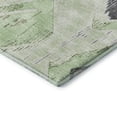 thumbnail image 3 of Addison Rugs Mayfield Premium Machine Washable Transitional Geometric Aloe Rectangle Rug, 10' x 14', 3 of 6