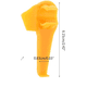 thumbnail image 5 of 12 piezas de cambiador de neumáticos, pieza de nailon, montaje de desmontaje, inserto de cabeza de pato, protector de llanta, amarillo, 5 of 5