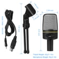 thumbnail image 4 of Wired Condenser Microphone for Computer,  iMountek 3.5mm Studio Mic Conferencing Voice Recording Video Chatting KTV Karaoke Mic with Stand, 4 of 7