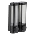 thumbnail image 1 of Toystoory Dispensador de a mano, 300ml, montado en la pared, sin perforación, transparente, para el hogar, Hotel, Bar, baño, suministros de Juegos de accesorios de baño Cabezal doble Toystoory HA067253-02, 1 of 6